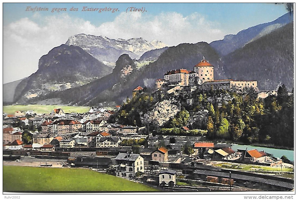 Kufstein Gegen Das Kaisergebirge (ca. 1930) - Kufstein