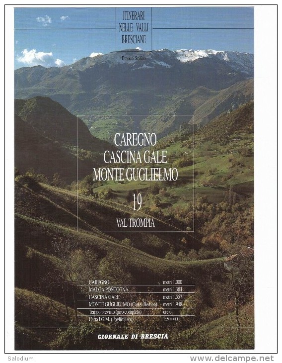 L019 - CAREGNO Cascina Gale Monte Guglielmo - Val Trompia - Autres & Non Classés