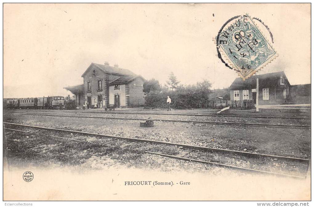 Fricourt       80        La Gare - Autres & Non Classés