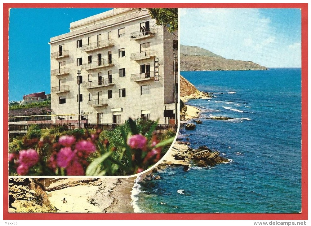 CARTOLINA VG ITALIA - CASTELLAMMARE DEL GOLFO (TP) - Hotel Punta Nord Est - 10 X 15 - ANNULLO 1987 - Hotel's & Restaurants