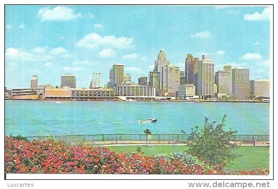 DETROIT RIVER SKYLINE... - Dearborn