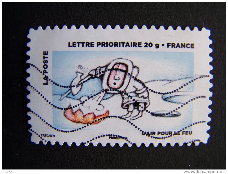 OBLITERE FRANCE ANNEE 2013 N°889 L'AIR POUR LE FEU SERIE DU CARNET LE TIMBRE FETE L´AIR AUTOADHESIF AUTOCOLLANT ADHESIF - Oblitérés