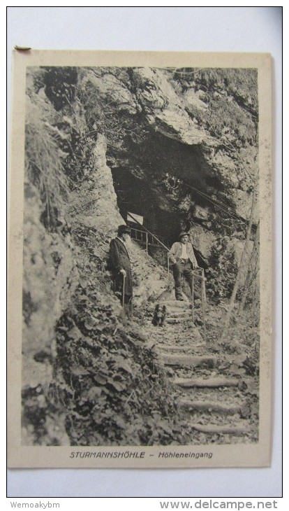 AK Vom Höhleneingang Der Sturmannshöhle In Bayern Bei Obermaiselstein Vom 19.8.1924 - Schliersee