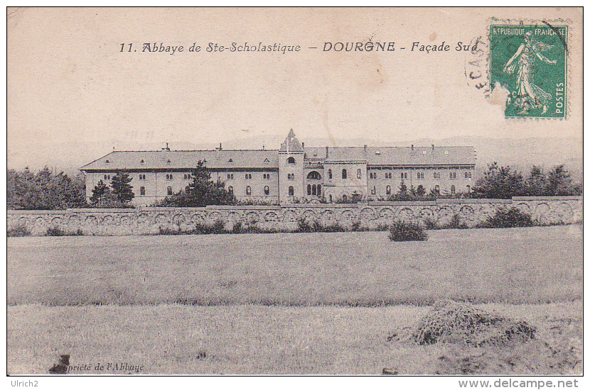 CPA Dourgne - Abbaye De Ste-Scholastique - Facade Sud -  (11944) - Dourgne