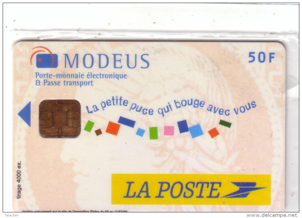 FRANCE MONEO LA POSTE MODEUS 50F NSB MINT IN BLISTER RARE - Monéo