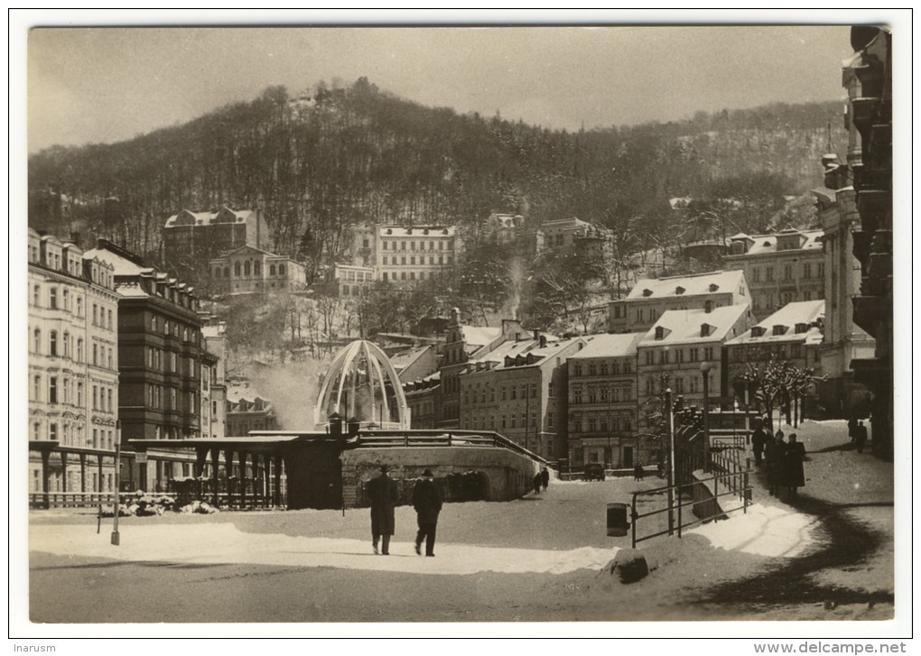 TCHEQUIE  -  TCHEQUE REPUBLIQUE  -  KARLOVY VARY -  Vridlo  -  Ed. ORBIS, N° -- - República Checa