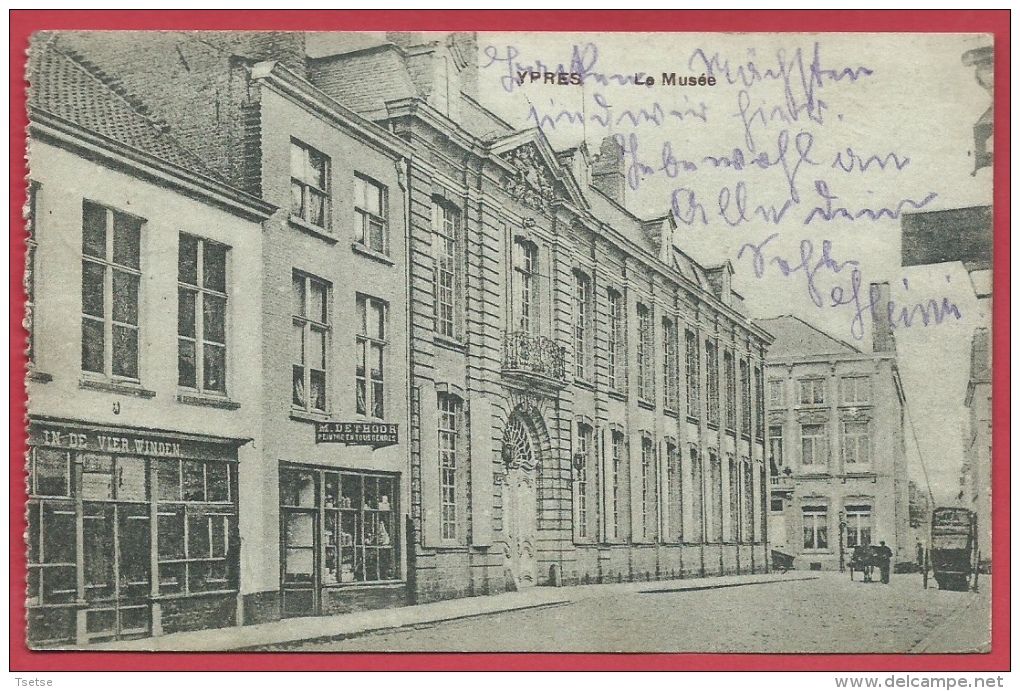 Ieper / Ypres - Le Musée - Feldpost 1915 ( Verso Zien ) - Ieper