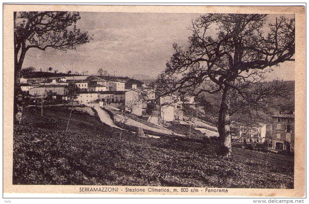 Serramazzoni ( Modena ) Alcune Macchiette..Viaggiata.-VEDERE 2 FOTO- - Altri & Non Classificati