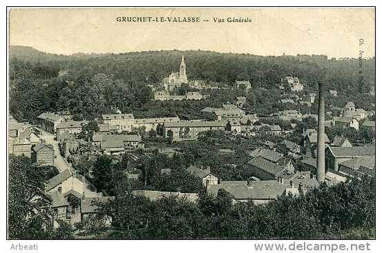 76 GRUCHET-LE-VALASSE ++ Vue Générale ++ - Sonstige & Ohne Zuordnung