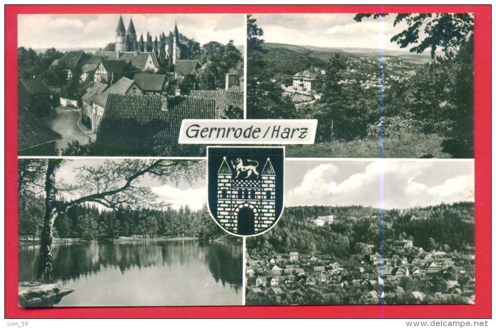 161707 / Luftkurort Gernrode / Harz District ( Kr. Quedlinburg )   Germany Deutschland Allemagne Germania - Quakenbrueck