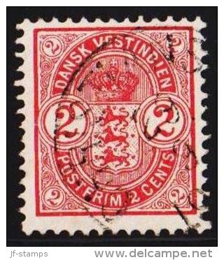 1903. Coat-of-Arms Type. 2 C. Red. (Michel: 27) - JF127933 - Danish West Indies