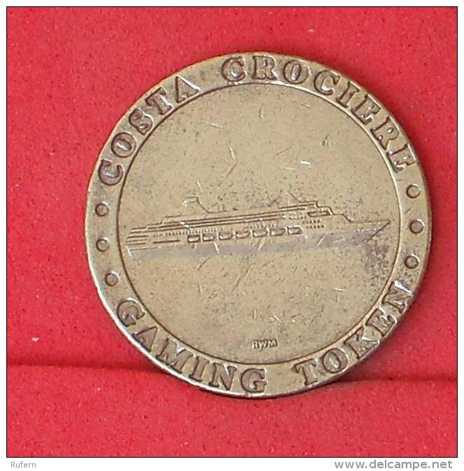 TOKEN - COSTA CROCIERE -  (Nº10772) - Casino