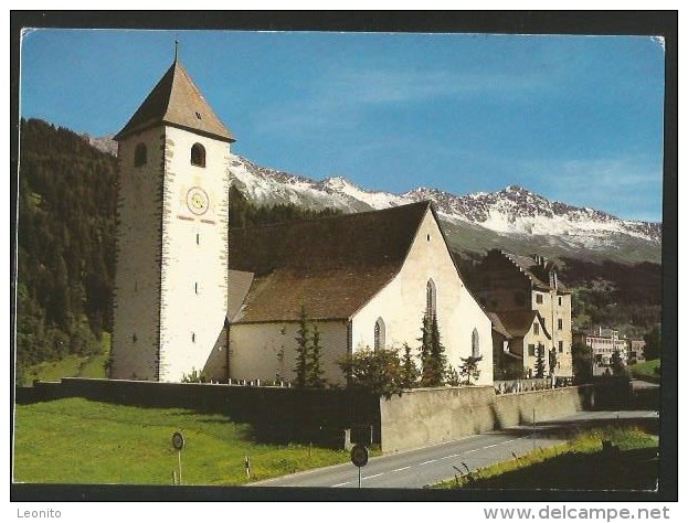 CHURWALDEN Klosterkirche Und Abteigebäude 1990 - Churwalden