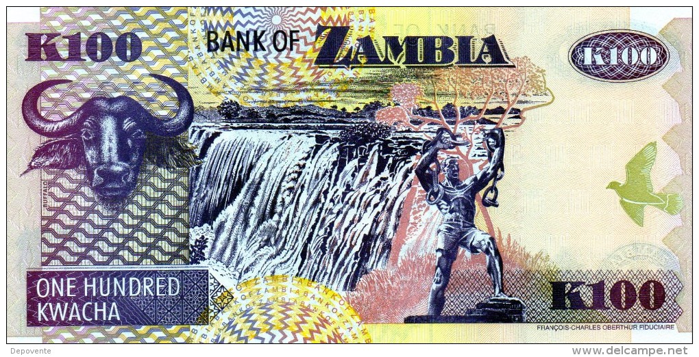 NEUF : BILLET DE 100 KWACHAS - ZAMBIE / ZAMBIA - 2006 - Zambia