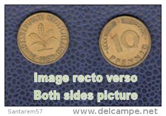 Allemagne 1950 Pièce De Monnaie Coin 10 Pfennig - 10 Pfennig