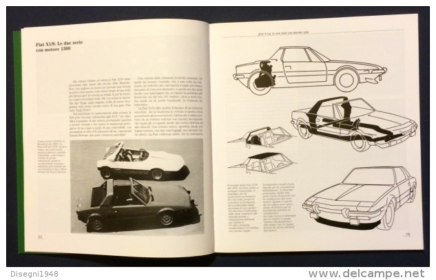 03016  "FIAT X1/9 - CARLO ALBERTO GABELLIERI - LE VETTURE CHE HANNO FATTO LA STORIA" LIBRO ORIGINALE - ORIGINAL BOOK. - Altri & Non Classificati