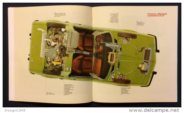 03016  "FIAT X1/9 - CARLO ALBERTO GABELLIERI - LE VETTURE CHE HANNO FATTO LA STORIA" LIBRO ORIGINALE - ORIGINAL BOOK.