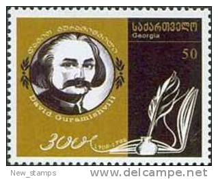 Georgia 2007 Poet David Guramishvili 1v MNH - Georgia