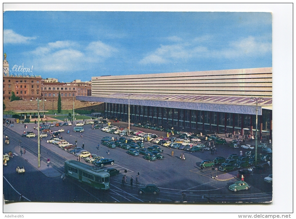 014Q/ Roma Stazione Termini, Gare, Station, Bahnhof 1960s - Stazione Termini