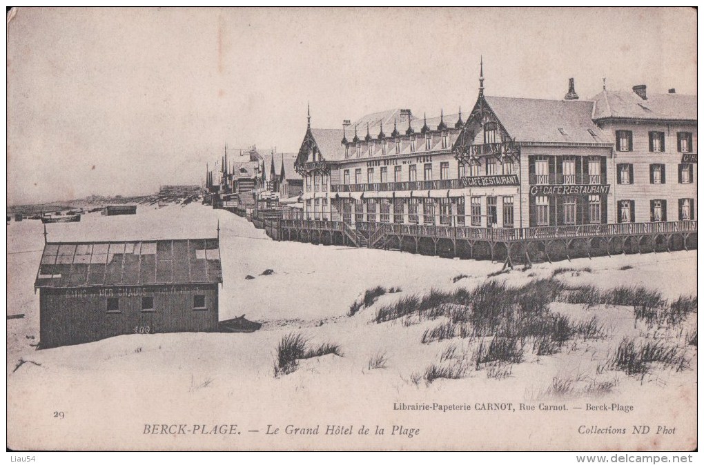 BERCK-PLAGE Le Grand Hôtel De La Plage - Berck