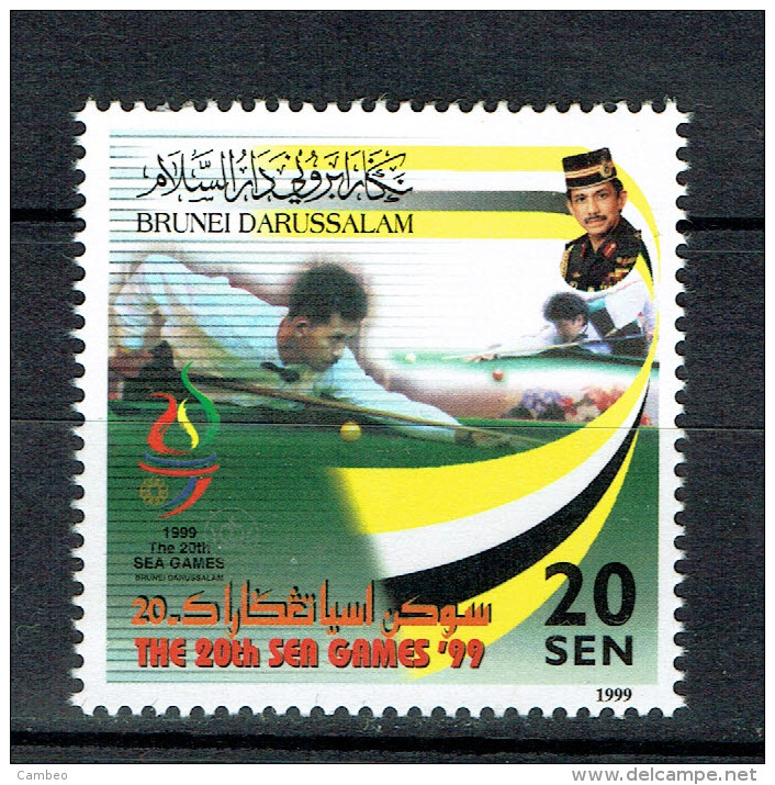 BRUNEI 1999 20TH SEA GAMES BILLIARDS  POOL - Brunei (1984-...)