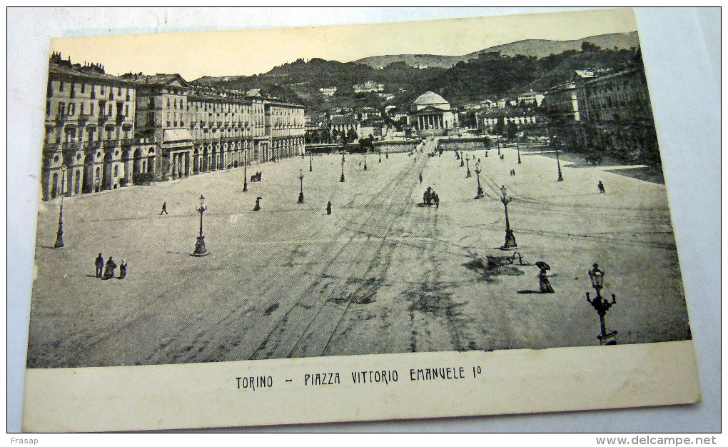 TORINO  -- PIAZZA VITTORIO EMANUELE I - Palazzo Reale