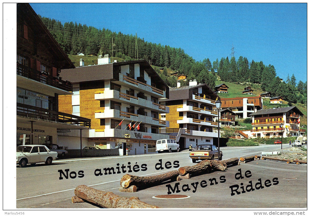 Les Mayens De Riddes. (Valais). Nos Amities Des Mayens De Riddes - Riddes