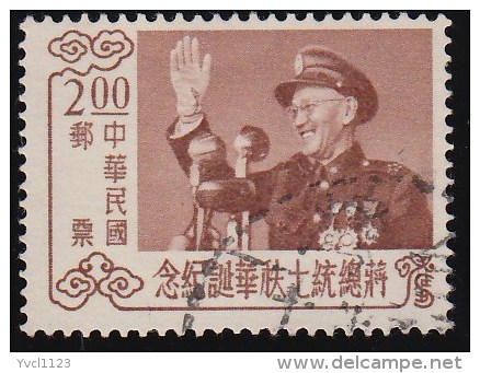 CHINA REPUBLIC (Taiwan) - Scott #1147 Pres. Chiang Kai-shek (*) / Used Stamp - Gebruikt