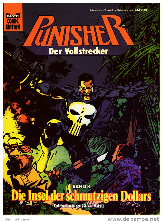 Comics  Punisher Band 3 -  Der Vollstrecker  -  Die Insel Der Schmutzigen Dollars   -  Bastei Verlag - Other & Unclassified
