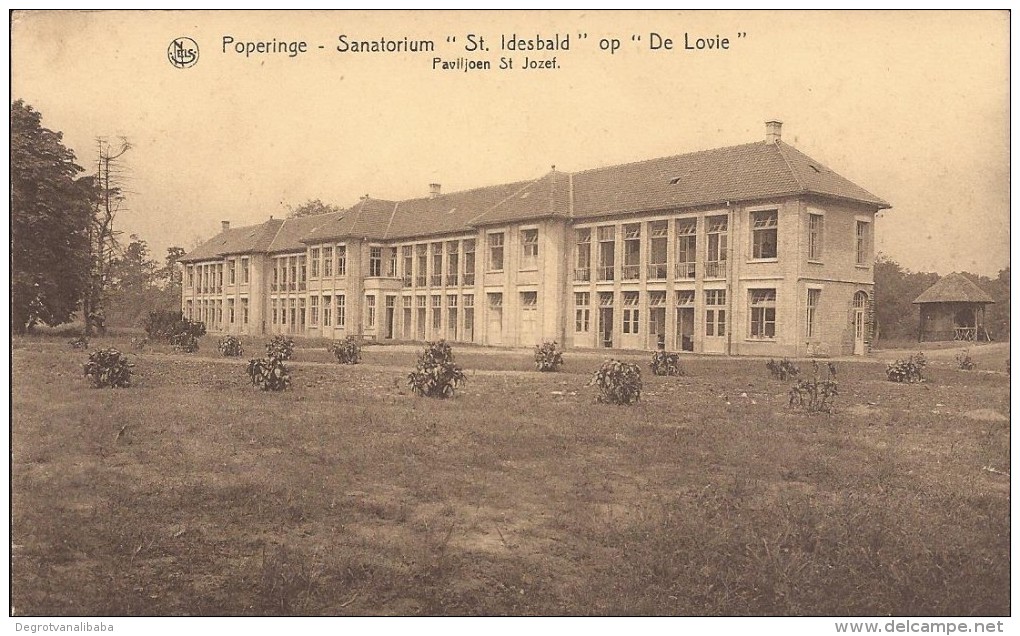 Poperinge: Sanatorium ´St Idesbald´ Op ´De Lovie´: Paviljoen St Jozef - Poperinge