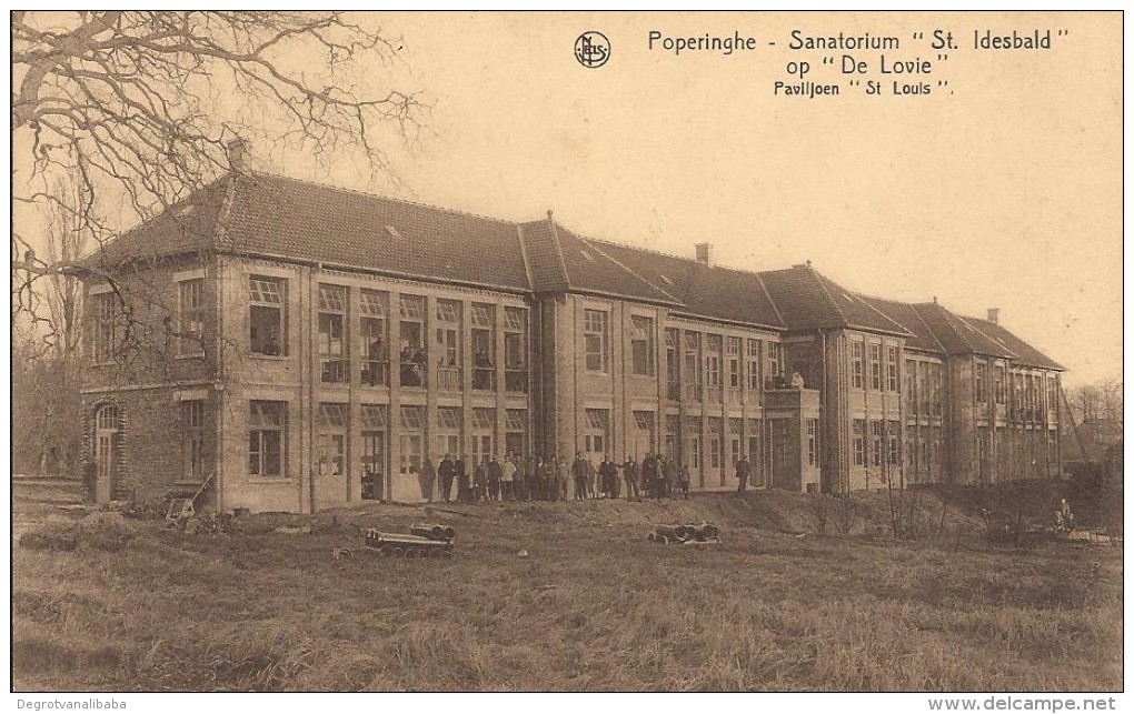 Poperinge: Sanatorium ´St Idesbald´ Op ´De Lovie´: Paviljoen St Louis - Poperinge