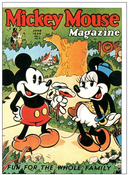 Mickey Mouse ..... ( 2 Scanne -- Réf 8829  ) - Otros & Sin Clasificación