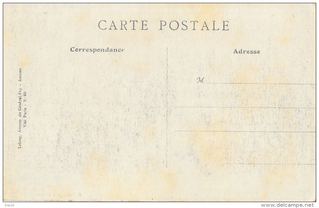 Bray-sur-Somme (Somme) - Rue De Cappy - Attelage De Chien - Edition G. Lelong - Carte Non Circulée - Bray Sur Somme