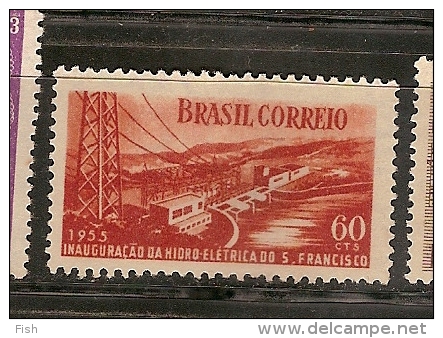 Brazil * & Inauguração Da Hidro-Electrica De S.Francisco 1955 (599) - Factories & Industries