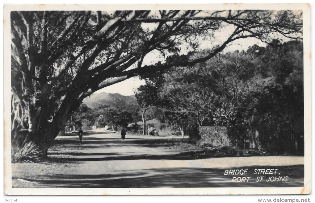 REAL PHOTO SOUTH AFRICA - PORT ST JOHNS - BRIDGE STREET -  S830 - South Africa