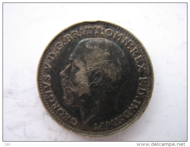 3 PENCE 1920 - F. 3 Pence