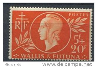 139 WALLIS Et FUTUNA 1944 - Entraide (Yvert 147) - Neuf ** (MNH) Sans Trace De Charniere - Ungebraucht