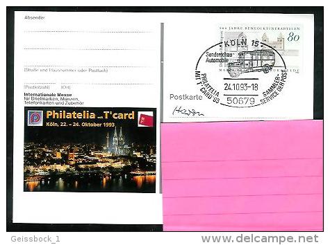 Bund 1993:   PSo  31    (C011) - Cartes Postales - Neuves