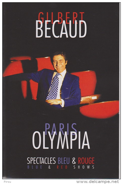 GILBERT BECAUD à L'OLYMPIA 1988 - DVD Musicaux