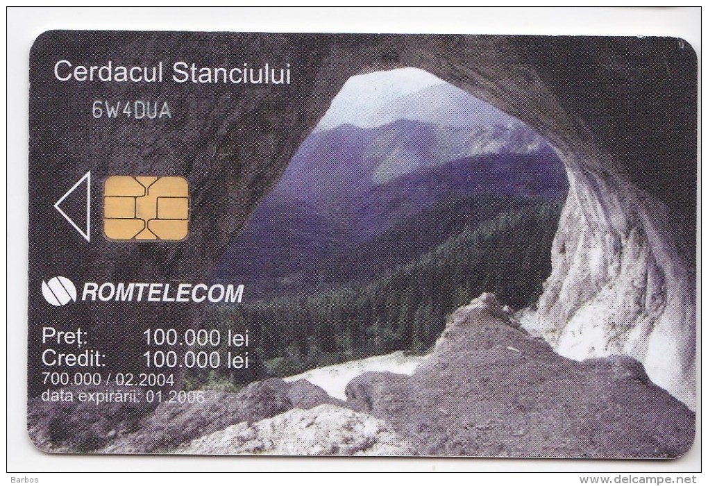 Romania   , Phonecards   , 2004 , Landscapes ,  Used - Landscapes