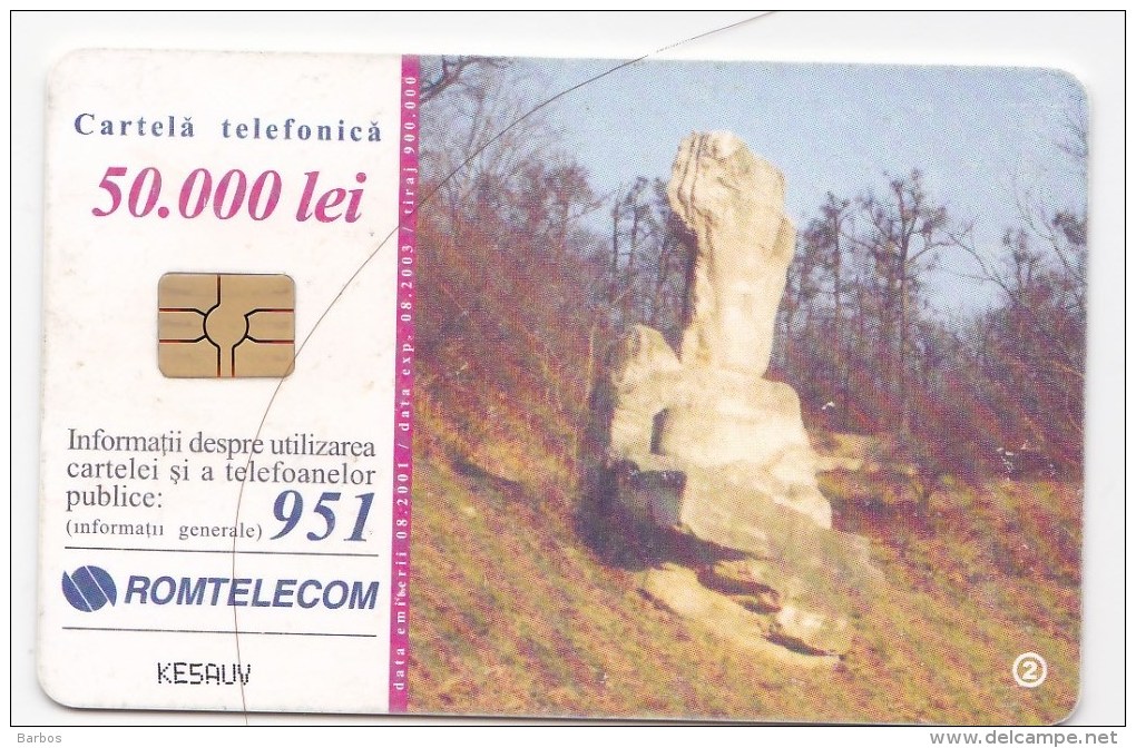 Romania   , Phonecards   , 2003 , Landscapes ,    Used - Landscapes