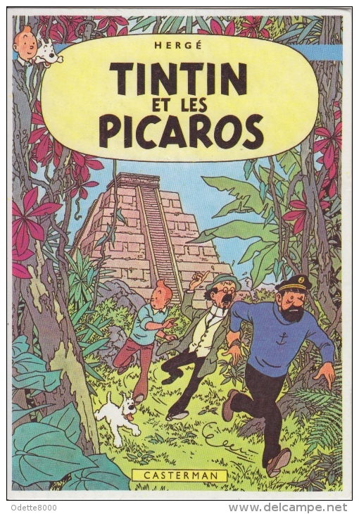 Tin Tin  Kuifje    Hergé  Et Les Picaros   Casterman  Les Aventures De TINTIN          Nr 746 - Comics