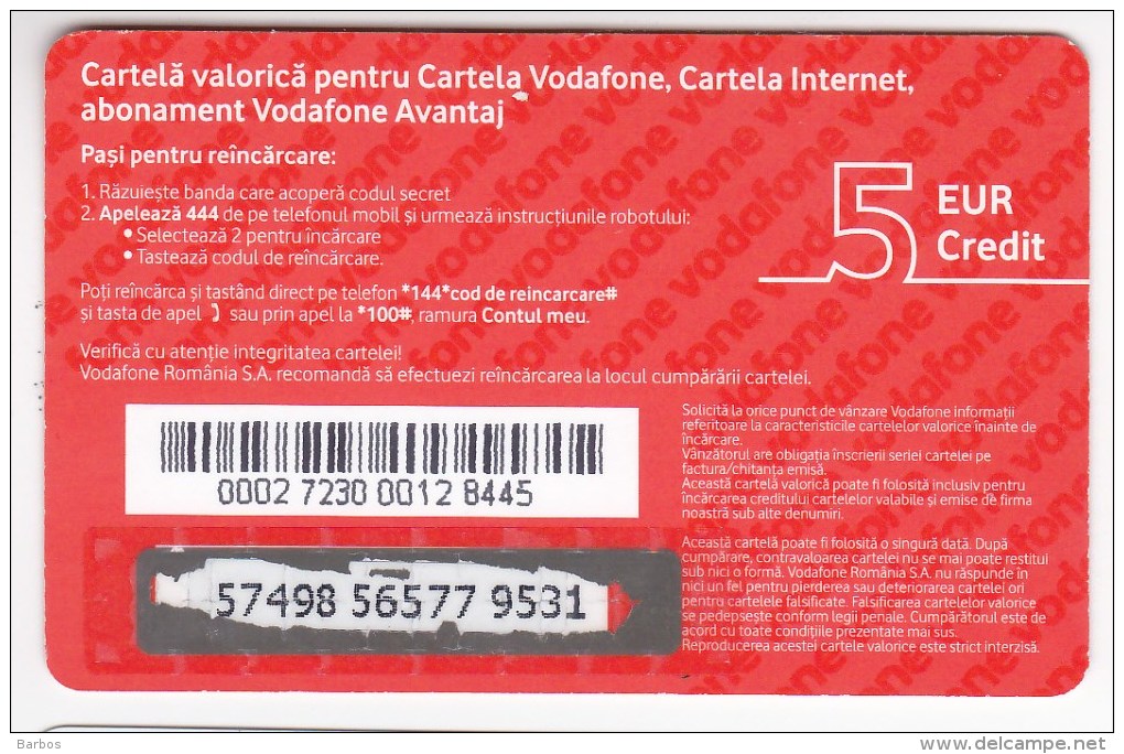 Romania ,  Prepaid   ,   Used - Romania