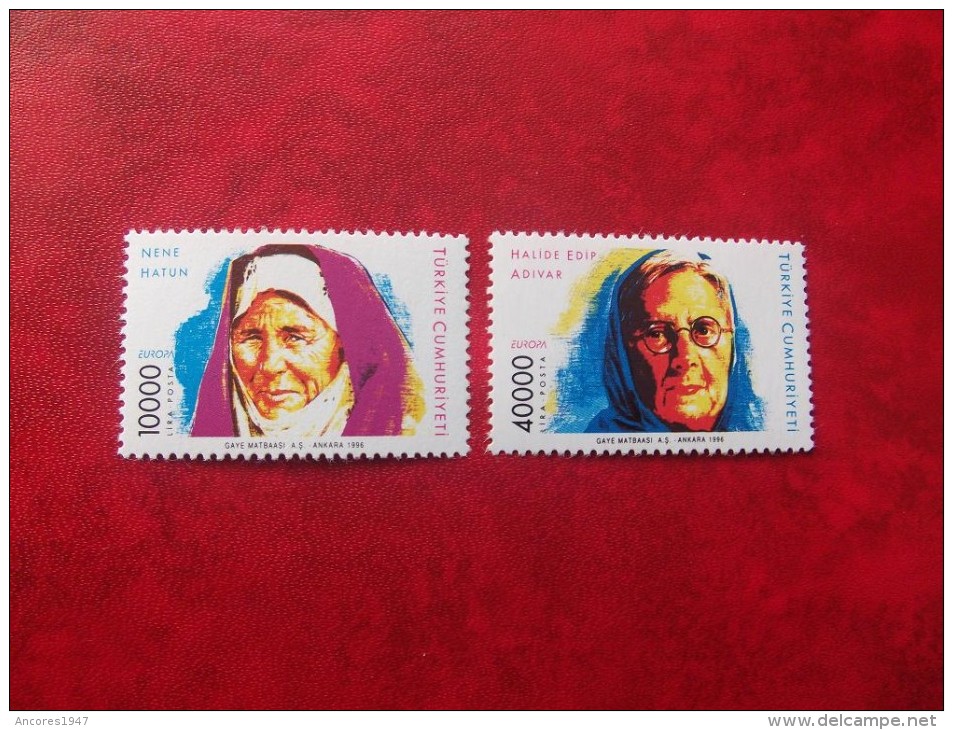 TURQUIA 1996, YVERT 2819-20,  **MNH** - Nuevos