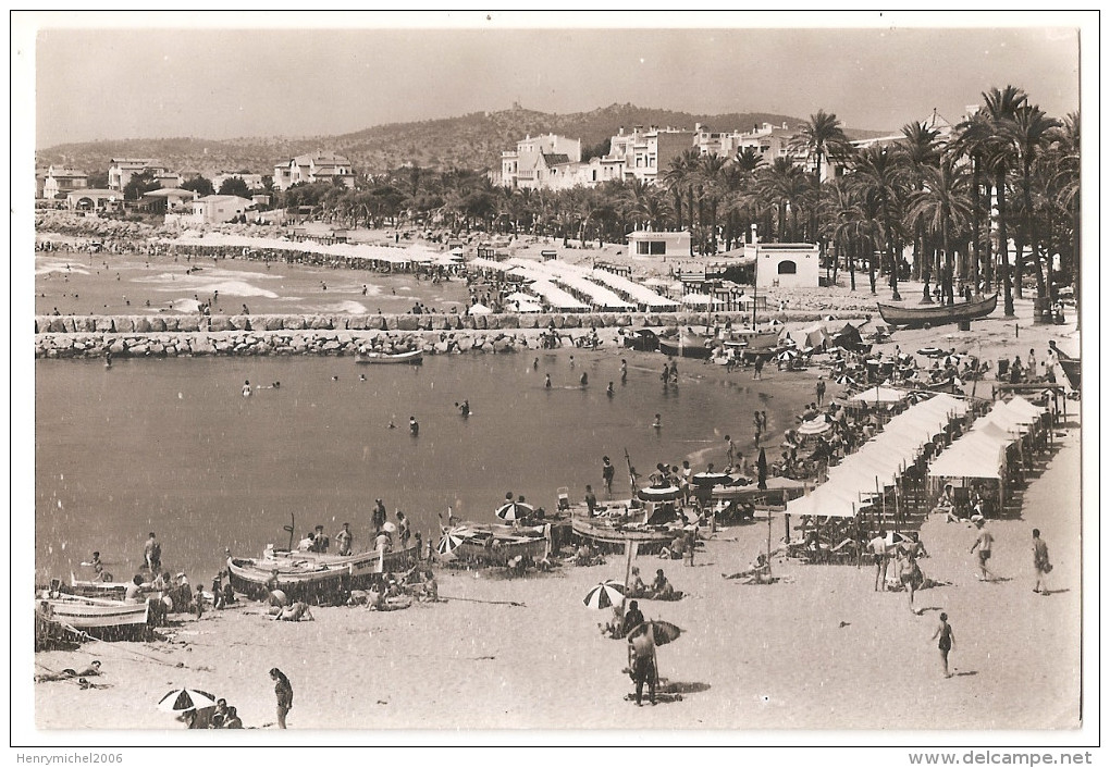 Espagne - Espana - Cataluna - Barcelona - Sitges En 1959 - La Playa De Oro - Barcelona