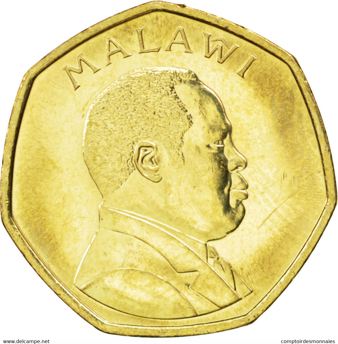 Monnaie, Malawi, 50 Tambala, 1996, SPL, Brass Plated Steel, KM:30 - Malawi