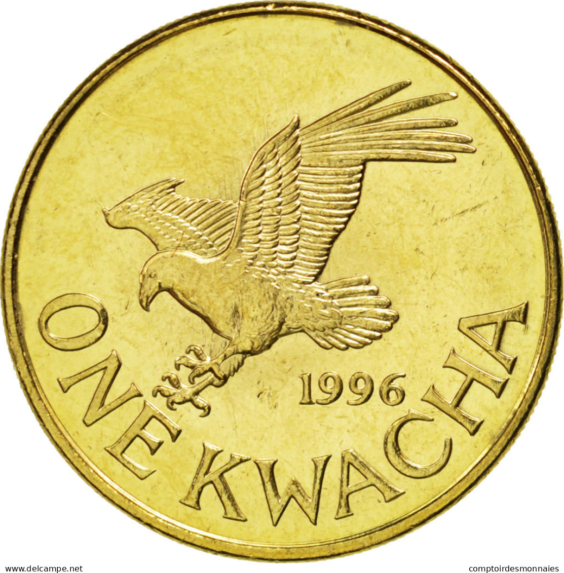 Monnaie, Malawi, Kwacha, 1996, SPL, Brass Plated Steel, KM:28 - Malawi