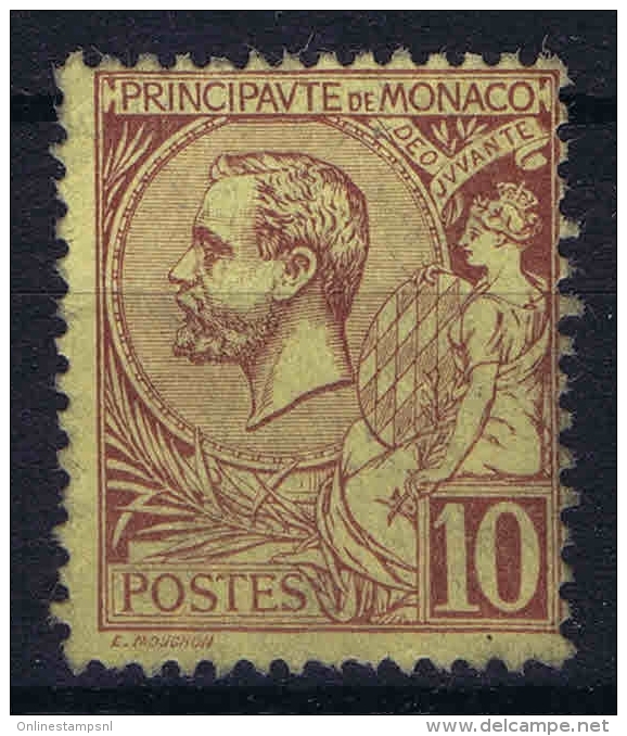 Monaco, 1891 Yv Nr 14 MH/* - Neufs