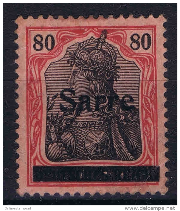 Saar Yvert Nr 16 MH/*, Mi 16 I - Unused Stamps