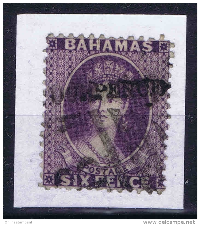 Bahamas  1883, Yv Nr 17 SG 45 Used Signed/signé/signiert - 1859-1963 Crown Colony